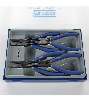 SET DE 4 PINCES SEEGER 180 MM B/PLASTIQUE