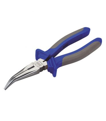 PINCE MÂCHOIRES DEMI-RONDES INCURVÉES AVEC COUPE 200 MM