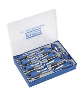 SET DE 10 TOURNEVIS BOÎTIER EN PLASTIQUE