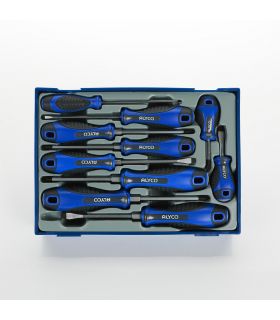 SET DE 10 TOURNEVIS BOÎTIER EN PLASTIQUE