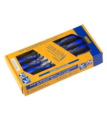 SET DE 8 TOURNEVIS AVEC CARTON