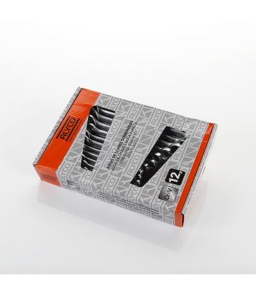 SET DE CLÉS MIXTES 12 PCES ALYCO ORANGE