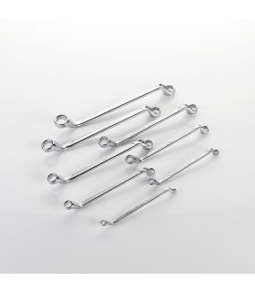 SET DE CLÉS ANGULAIRES EN ÉTOILE, BOÎTE EN CARTON ALYCO ORANGE