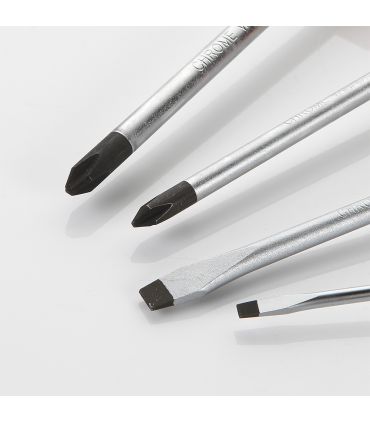 SET DE 4 TOURNEVIS SOUS BLISTER ALYCO ORANGE