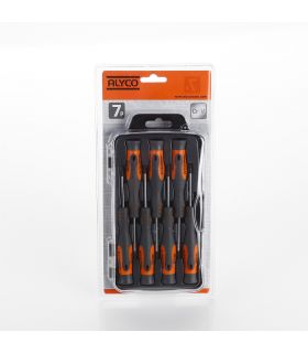 SET DE 7 TOURNEVIS PRÉCISION ALYCO ORANGE
