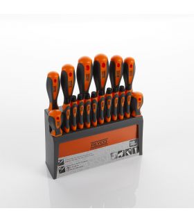SET MIXTE 18PCES TOURNEVIS ALYCO ORANGE