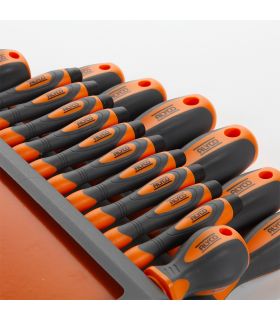 SET MIXTE 18PCES TOURNEVIS ALYCO ORANGE