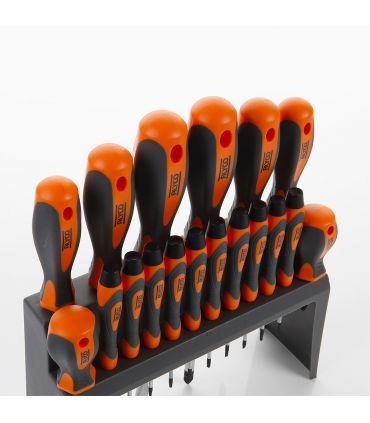 SET MIXTE 18PCES TOURNEVIS ALYCO ORANGE