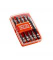 Set 10 Pcs Embouts De 1/4" Dans Boîtier En Plastique Alyco Orange Alyco 170494