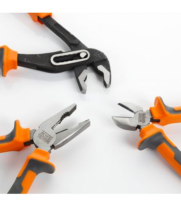 SET 3 PINCES ALYCO ORANGE SOUS BLISTER