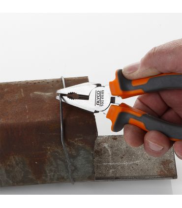 PINCE UNIVERSELLE MANCHE COMPOSITE 200 MM ALYCO ORANGE
