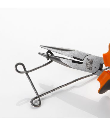 PINCE P/DEMI-RONDES C/TRANCHANT ALYCO ORANGE 160 MM
