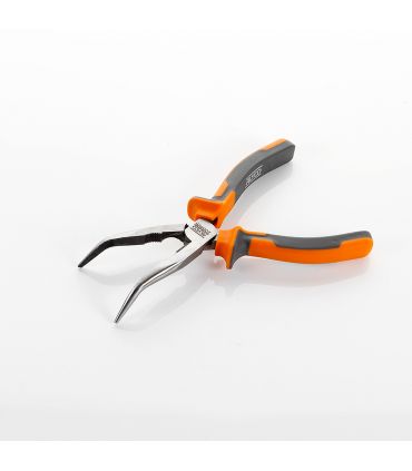 PINCE À MÂCHOIRES SEMI-RONDES INCURVÉES AVEC TRANCHANT 200 MM ALYCO ORANGE