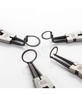 SET 4 PINCES SEEGER 140 MM BLISTER ALYCO ORANGE