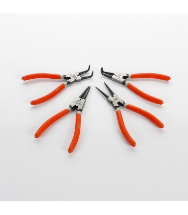 SET 4 PINCES SEEGER 140 MM BLISTER ALYCO ORANGE