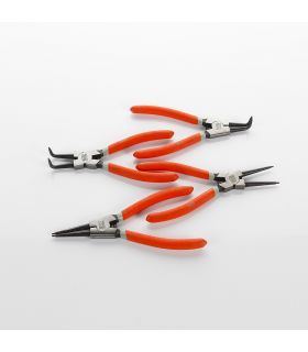 SET 4 PINCES SEEGER 140 MM BLISTER ALYCO ORANGE