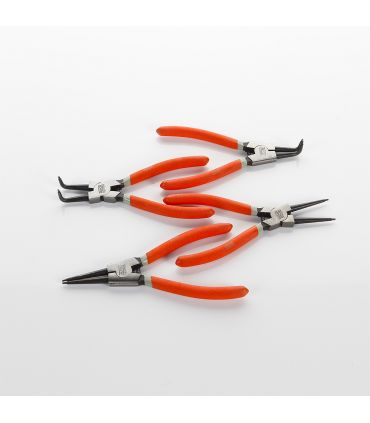 SET 4 PINCES SEEGER 140 MM BLISTER ALYCO ORANGE