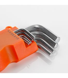 SET 9 CLÉS ALLEN ALYCO ORANGE SUPPORT PLASTIQUE