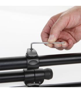 SET DE 9 CLÉS TORX INVIOLABLES AVEC SUPPORT PLASTIQUE ALYCO ORANGE