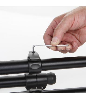 SET DE 9 CLÉS TORX INVIOLABLES AVEC SUPPORT PLASTIQUE ALYCO ORANGE