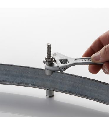 CLÉ RÉGLABLE À MOLETTE CENTRALE 250 MM ALYCO ORANGE