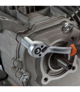 SET DE DOUILLES ET CLIQUET 12 PCS 1/4" ALYCO ORANGE