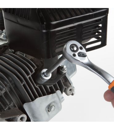 SET DE DOUILLES ET CLIQUET 12 PCS 1/4" ALYCO ORANGE