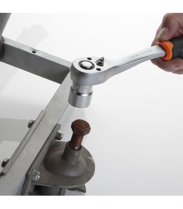 SET DE DOUILLES ET CLIQUET 12 PCS 1/2" ALYCO ORANGE