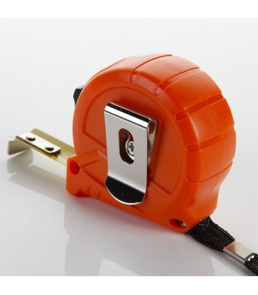 FLEXOMÈTRE À RUBAN MÉTALLIQUE 3 M. ALYCO ORANGE