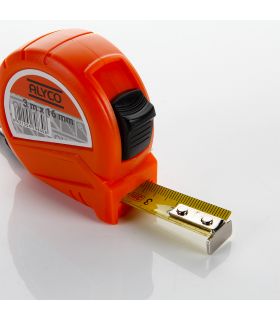 FLEXOMÈTRE À RUBAN MÉTALLIQUE 5 M. ALYCO ORANGE