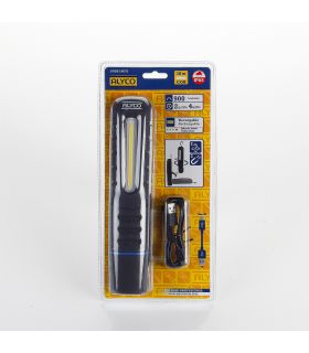 LAMPE BIFOCALE PLIABLE RENFORCÉE ET RECHARGEABLE 10W COB IP65 ALYCO