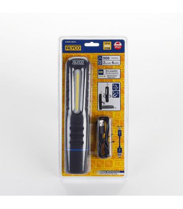 LAMPE BIFOCALE PLIABLE RENFORCÉE ET RECHARGEABLE 10W COB IP65 ALYCO