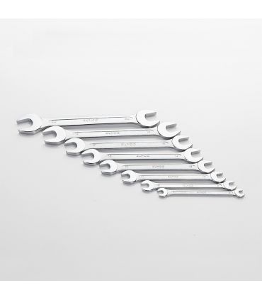 JEU DE 8 CLÉS FIXES 6X7-20X22 AVEC CARTON