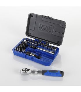 SET DE DOUILLES 1/4" 29 PIÈCES