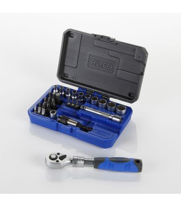 SET DE DOUILLES 1/4" 29 PIÈCES