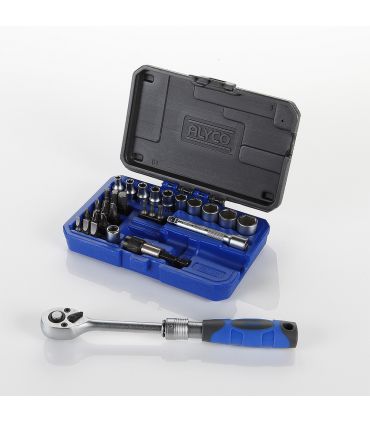 SET DE DOUILLES 1/4" 29 PIÈCES