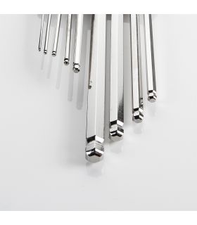 SET DE CLÉS ALLEN LONGUES À BOULE S/PLAST POUCES