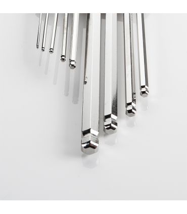 SET DE CLÉS ALLEN LONGUES À BOULE S/PLAST POUCES