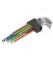 Set 9 Clés Allen Boule Multicolores Alyco 193145