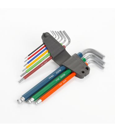 SET 9 CLÉS ALLEN BOULE MULTICOLORES