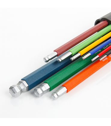 SET 9 CLÉS ALLEN BOULE MULTICOLORES