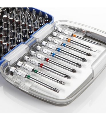 SET POINTES ET ADAPTATEURS 71 PCS