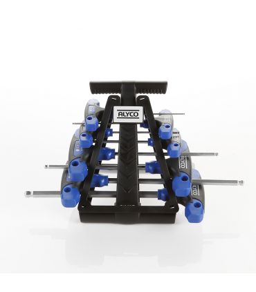 SET 8 POIGNÉES EN T HEX-BOULE DIAMANT