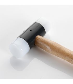 MARTEAU À EMBOUTS NYLON 44 MM MANCHE BOIS