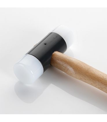 MARTEAU À EMBOUTS NYLON 44 MM MANCHE BOIS