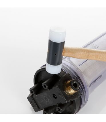 MARTEAU À EMBOUTS NYLON 44 MM MANCHE BOIS