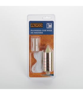 FIL À PLOMB ÉCROU EN BOIS 500 G