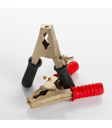 SET DE 2 PINCES EN BRONZE 800 AMP. 100x160 mm