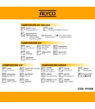 SET 98 OUTILS MIXTES