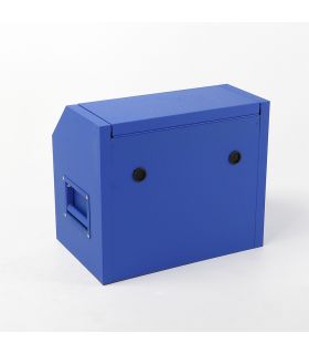 COMMODE EN MÉTAL 4 TIROIRS + PORTE